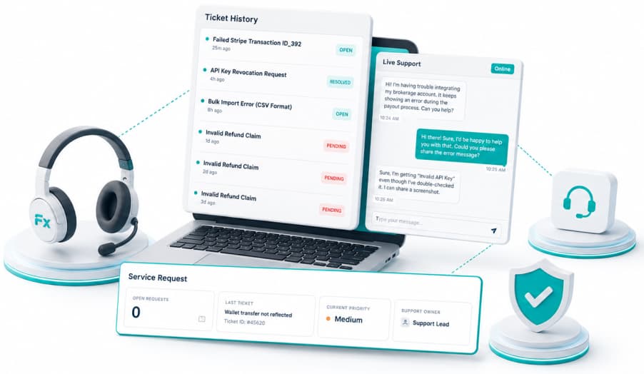 Forex CRM Dashboard