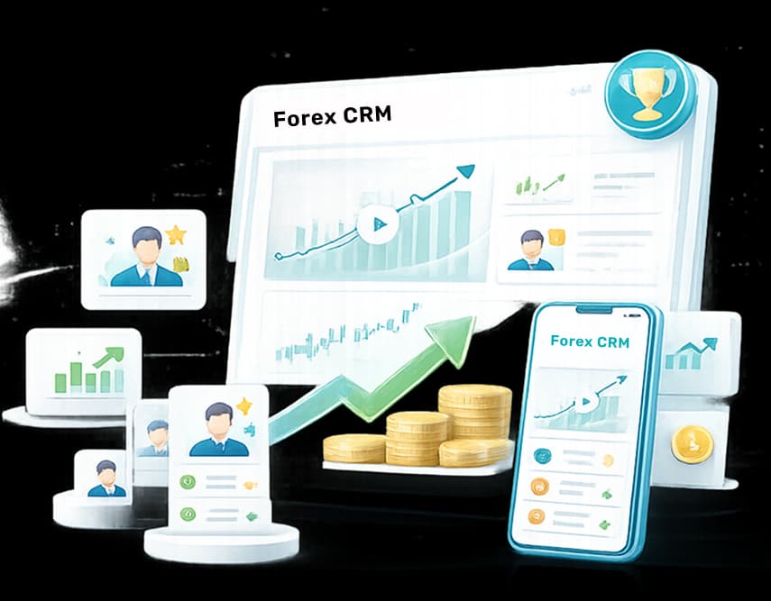 Forex CRM Dashboard